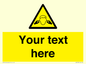 WV5189: Custom Noise Hazard Sign