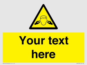 WV5189: Custom Noise Hazard Sign