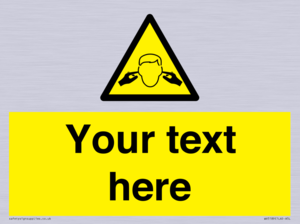 WV5189: Custom Noise Hazard Sign