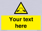 WV5189: Custom Noise Hazard Sign