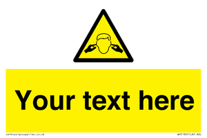 WV5189: Custom Noise Hazard Sign