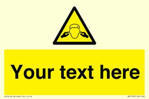 WV5189: Custom Noise Hazard Sign