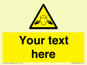 WV5189: Custom Noise Hazard Sign