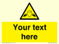 WV5189: Custom Noise Hazard Sign