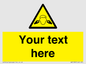 WV5189: Custom Noise Hazard Sign