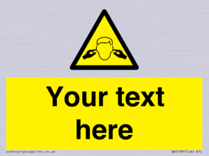 WV5189: Custom Noise Hazard Sign
