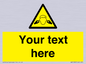 WV5189: Custom Noise Hazard Sign