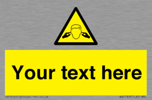 WV5189: Custom Noise Hazard Sign