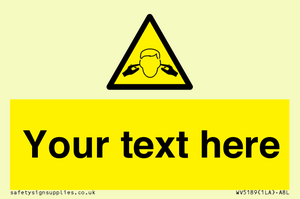 WV5189: Custom Noise Hazard Sign