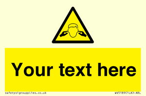 WV5189: Custom Noise Hazard Sign