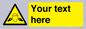 WV5189: Custom Noise Hazard Sign