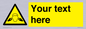 WV5189: Custom Noise Hazard Sign