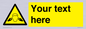 WV5189: Custom Noise Hazard Sign