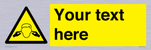 WV5189: Custom Noise Hazard Sign