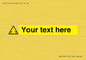 WV5189: Custom Noise Hazard Sign