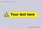 WV5189: Custom Noise Hazard Sign