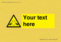 WV5189: Custom Noise Hazard Sign