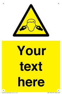 WV5189: Custom Noise Hazard Sign