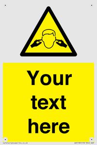 WV5189: Custom Noise Hazard Sign