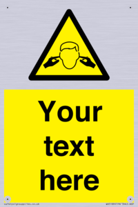 WV5189: Custom Noise Hazard Sign