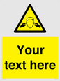 WV5189: Custom Noise Hazard Sign