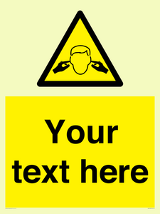 WV5189: Custom Noise Hazard Sign