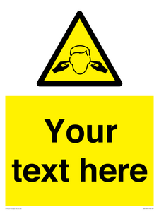 WV5189: Custom Noise Hazard Sign