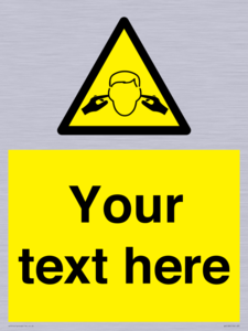 WV5189: Custom Noise Hazard Sign