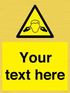 WV5189: Custom Noise Hazard Sign