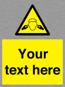 WV5189: Custom Noise Hazard Sign