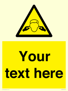 WV5189: Custom Noise Hazard Sign
