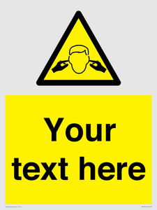 WV5189: Custom Noise Hazard Sign