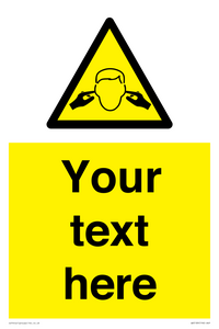 WV5189: Custom Noise Hazard Sign