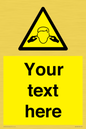 WV5189: Custom Noise Hazard Sign