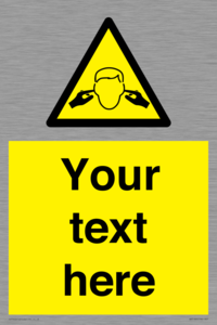 WV5189: Custom Noise Hazard Sign