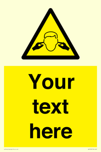 WV5189: Custom Noise Hazard Sign