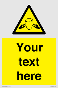WV5189: Custom Noise Hazard Sign