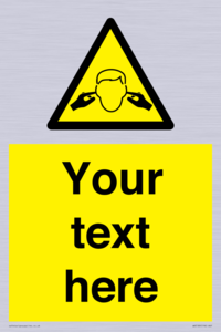 WV5189: Custom Noise Hazard Sign