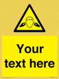 WV5189: Custom Noise Hazard Sign