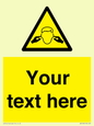 WV5189: Custom Noise Hazard Sign