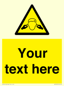 WV5189: Custom Noise Hazard Sign