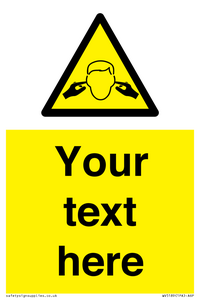 WV5189: Custom Noise Hazard Sign