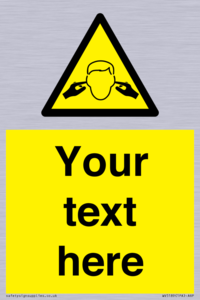 WV5189: Custom Noise Hazard Sign