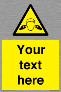 WV5189: Custom Noise Hazard Sign