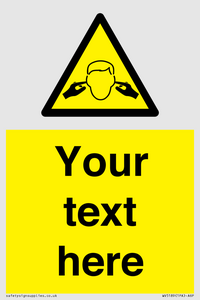 WV5189: Custom Noise Hazard Sign