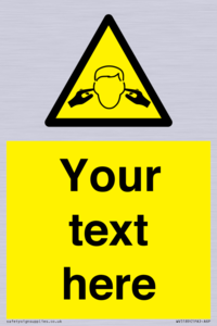 WV5189: Custom Noise Hazard Sign