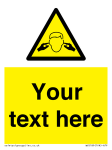 WV5189: Custom Noise Hazard Sign