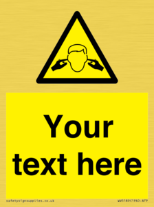 WV5189: Custom Noise Hazard Sign