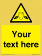 WV5189: Custom Noise Hazard Sign