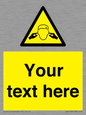 WV5189: Custom Noise Hazard Sign